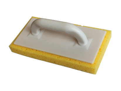 STMDECOR терка пластиковая с основой из желтой поролоновой губки